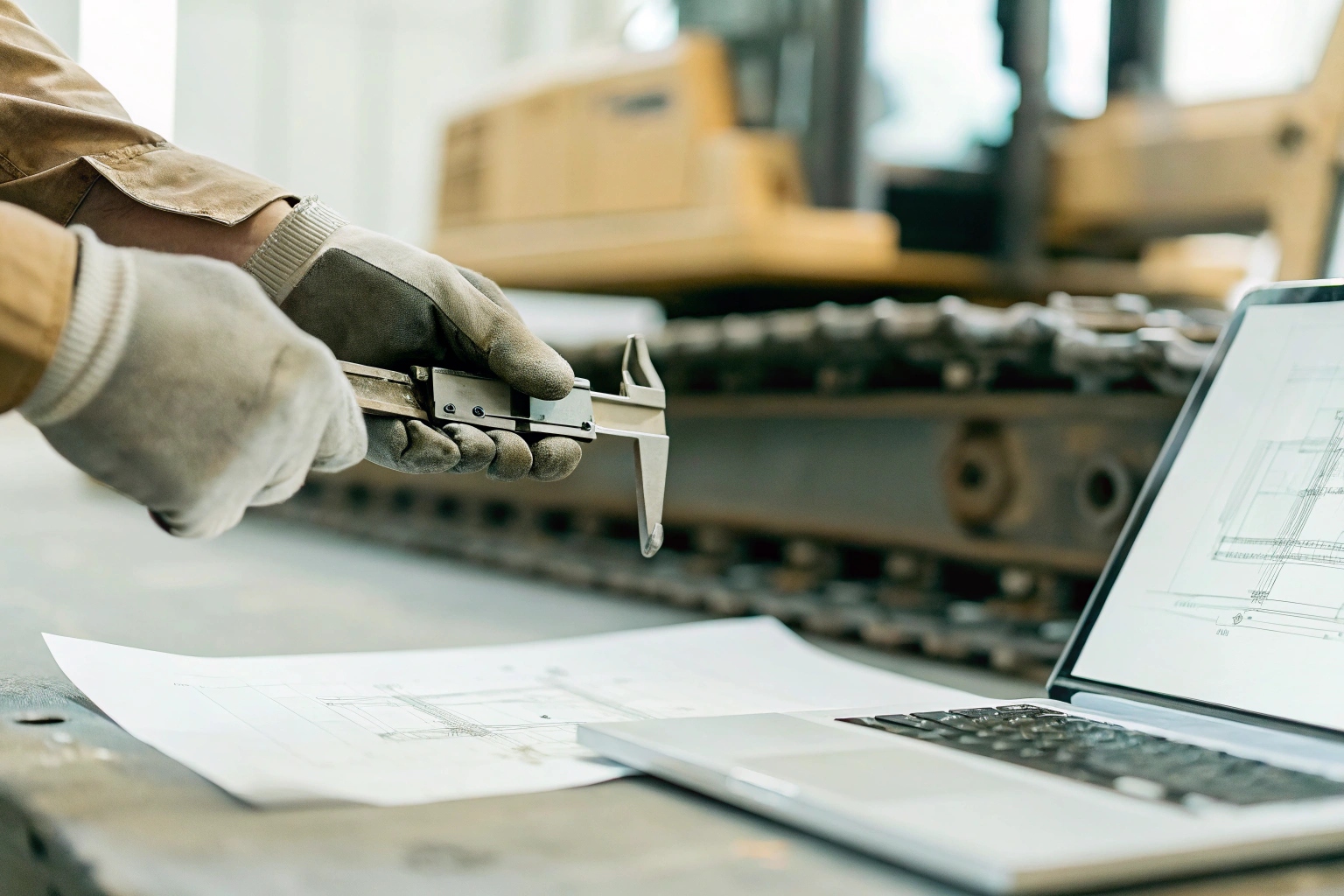 construction equipment undercarriage