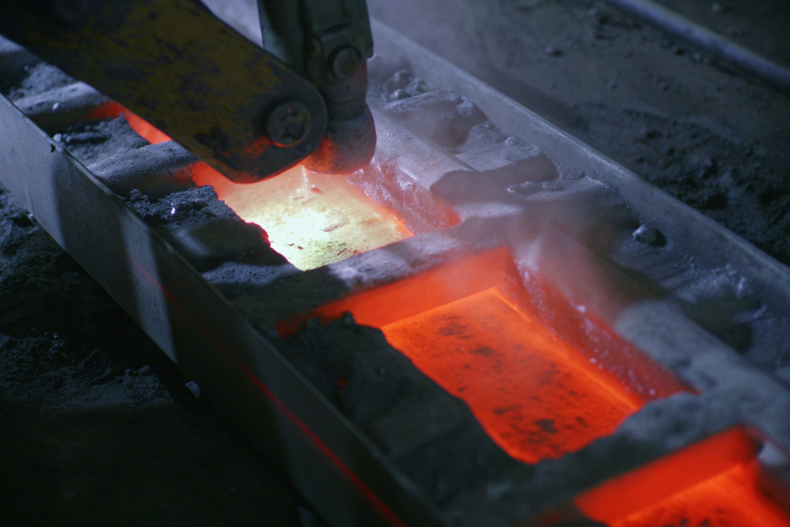 track shoe assembly at risk of breakage