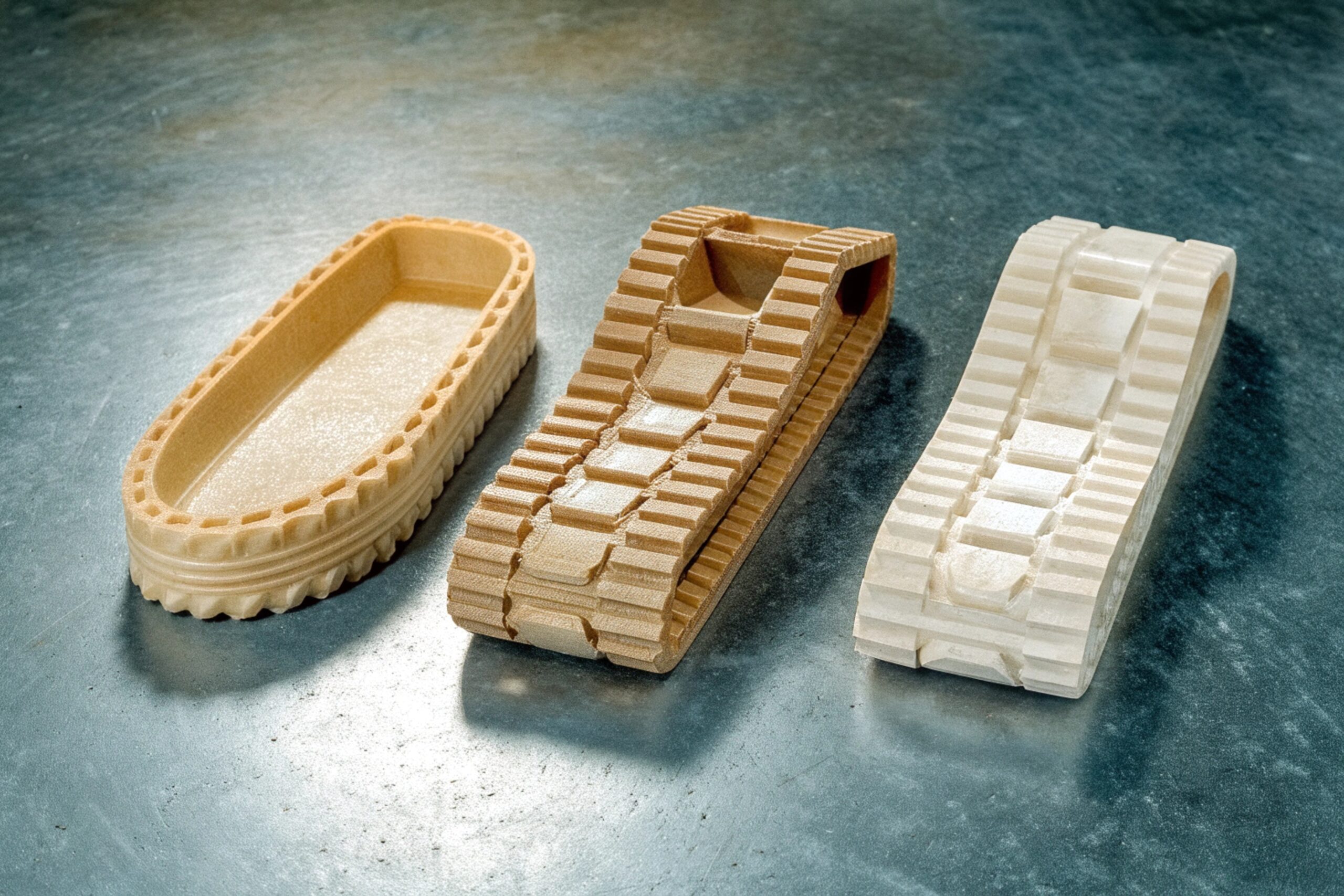 Track shoe assembly manufacturing process