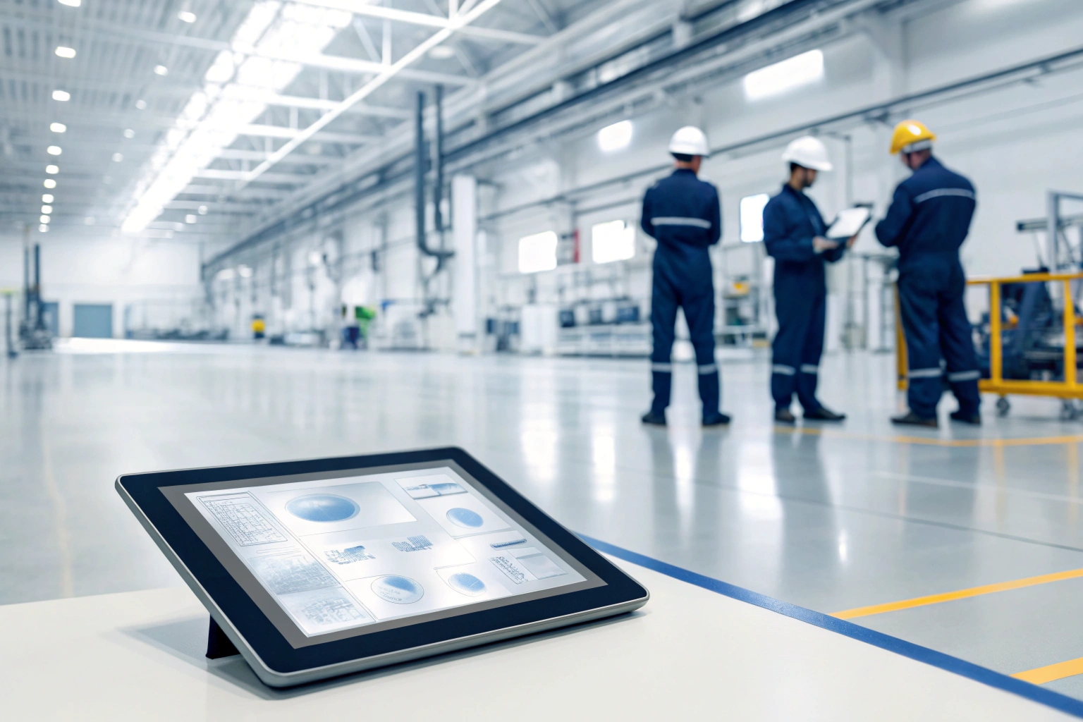 Verifying factory documents for track shoe assembly