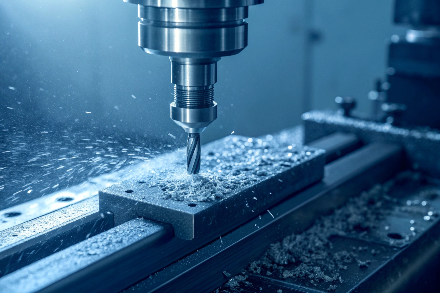 Close up of misaligned bolt holes causing stress on track bolts