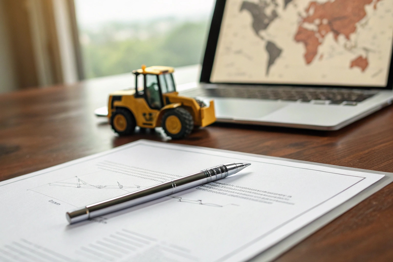 Certificate of Origin compliance documents for excavation parts