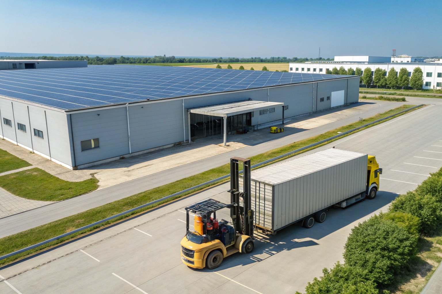 Waste water treatment system at Dingtai factory