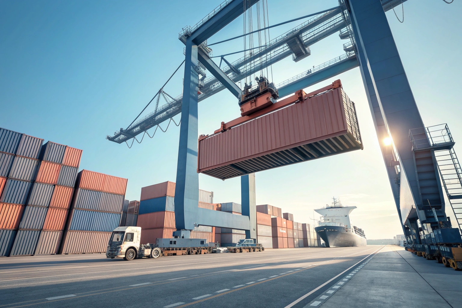 Weight distribution diagram for container