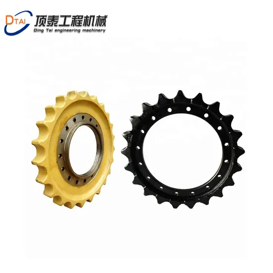 Excavator and Bulldozer Sprockets high strength alloy steel